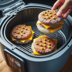 Reheat a Burger in an Air Fryer