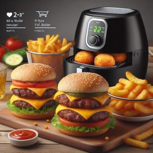 Reheat a Burger in an Air Fryer