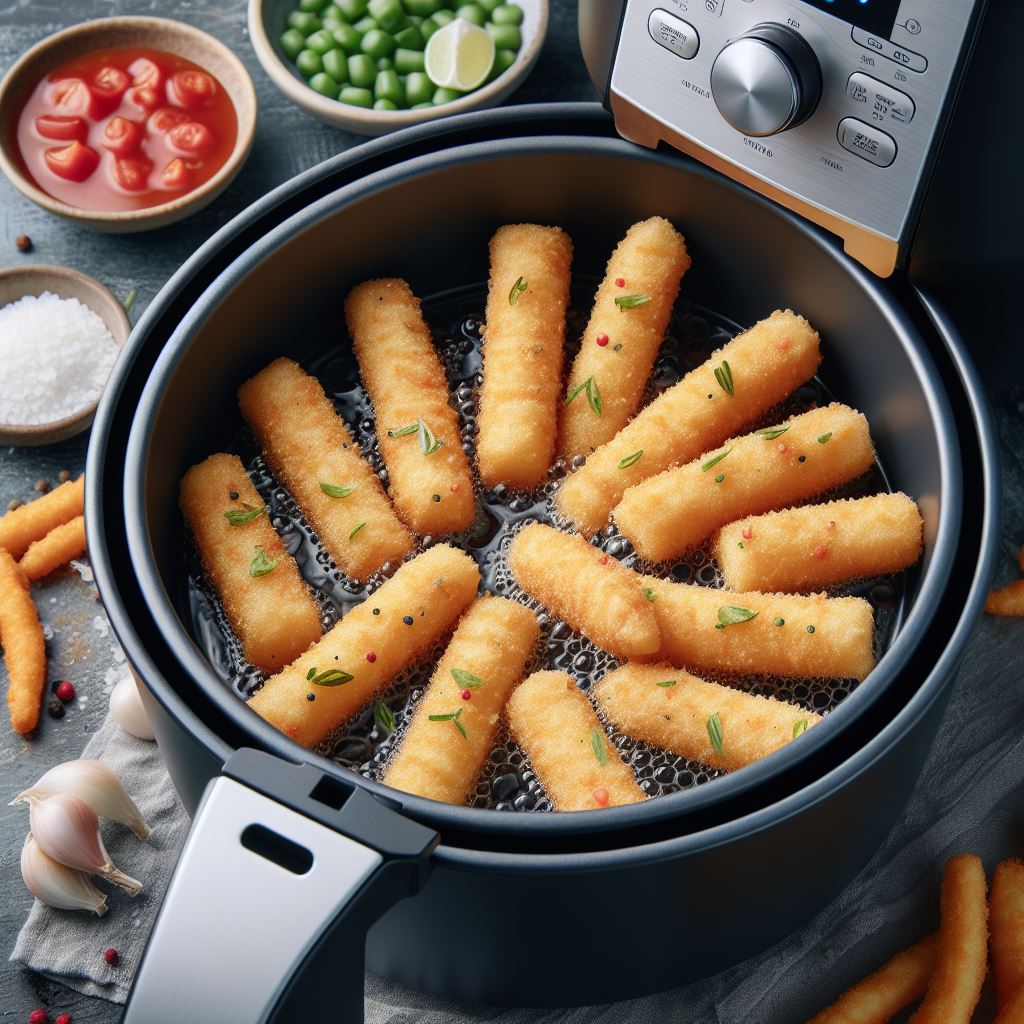 how to cook frozen fish sticks in air fryer