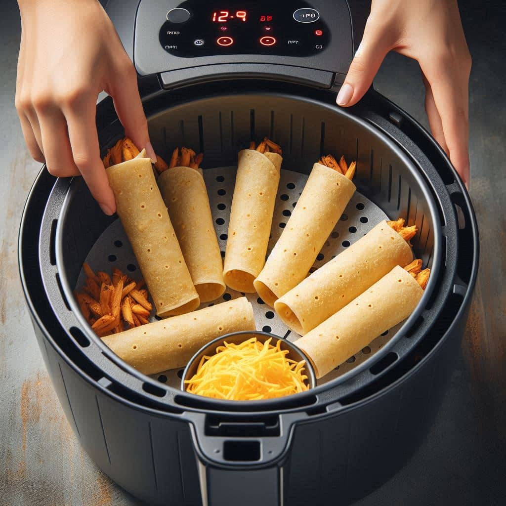 Jose Ole Taquitos in Air Fryer