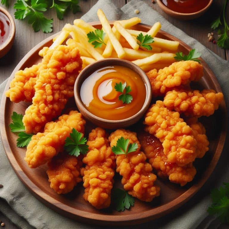 Tyson Honey Battered Chicken Tenders in an Air Fryer