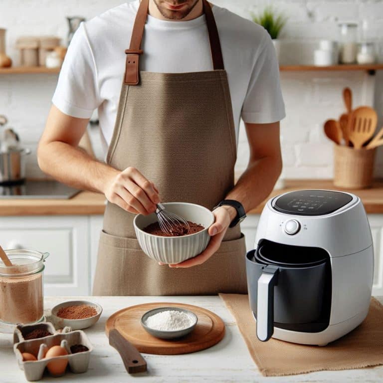 Chocolate Mug Cake in Air Fryer