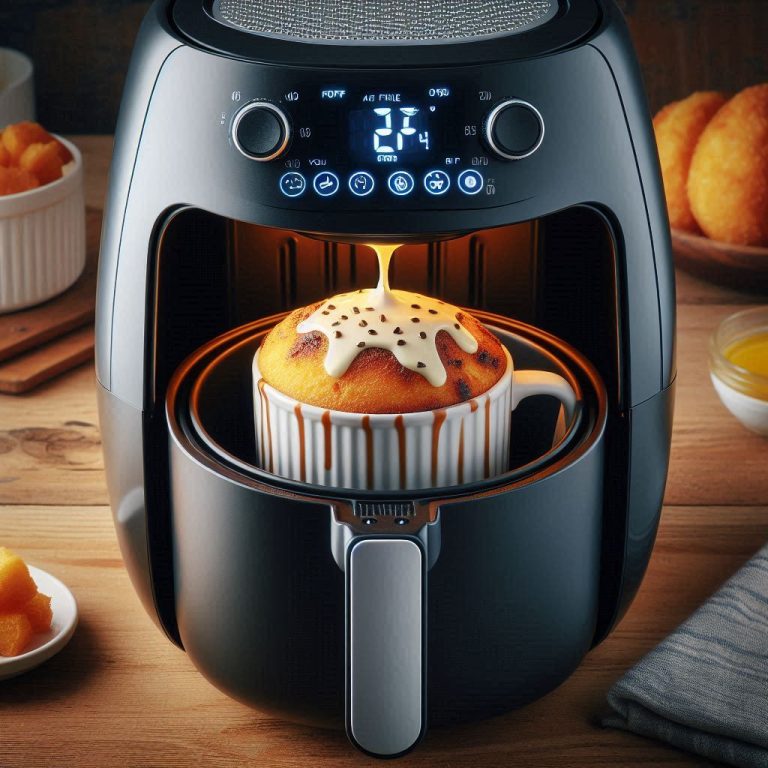 Vanila Mug Cake in the Air Fryer