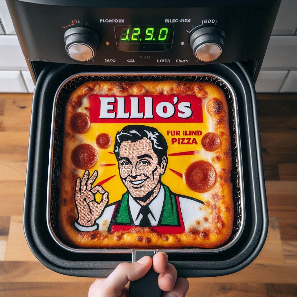 Ellio’s Pizza in an Air Fryer