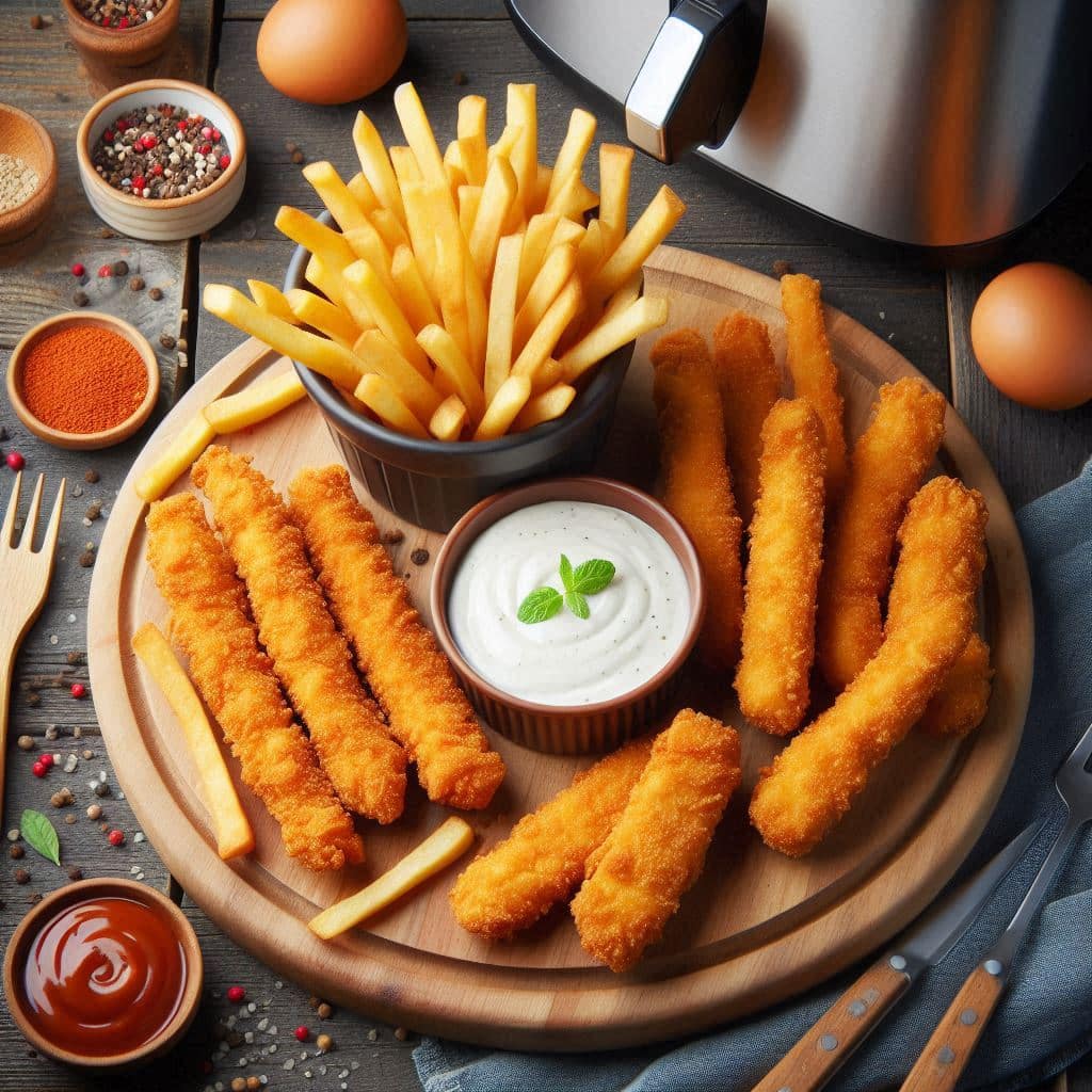 Great Value Homestyle Chicken Fries Air Fryer