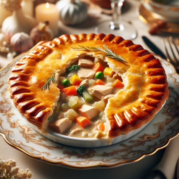 Cook Banquet Chicken Pot Pie in an Air Fryer