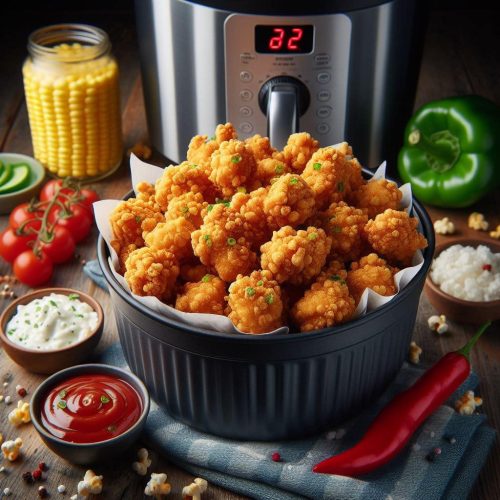 Airfryer Tyson Any’tizers Popcorn Chicken