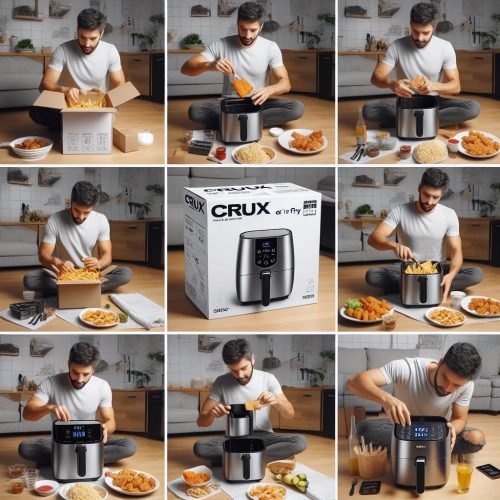 Unboxing Crux air fryer