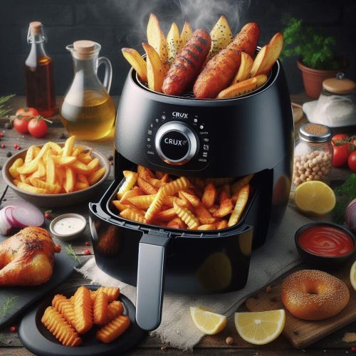 how to use crux air fryer